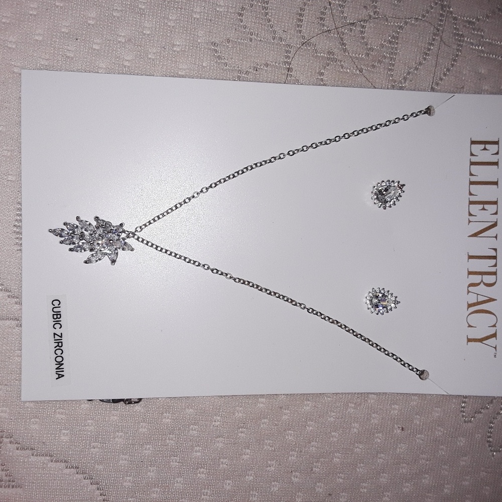 Matching set. Necklace and earrings